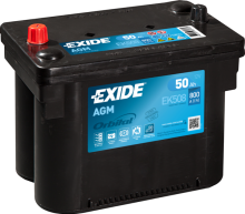 BATTERIA EXIDE EK800 AGM 80Ah 800A 12V 315x175x190mm POLO DX